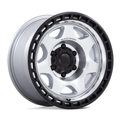 Black Rhino Hard Alloys BR018 VOYAGER SILVER MACHINED W/ M-BLACK LIP