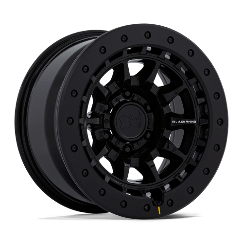 Black Rhino Hard Alloys BR016 TUSK GLOSS BLACK W/ BLACK ROCK GUARD