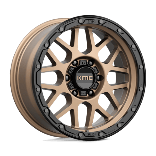 KMC KM535 GRENADE OFF-ROAD - MATTE BRONZE W/ MATTE BLACK LIP