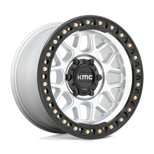 KMC KM549 GRS - MACHINED W/ SATIN BLACK LIP