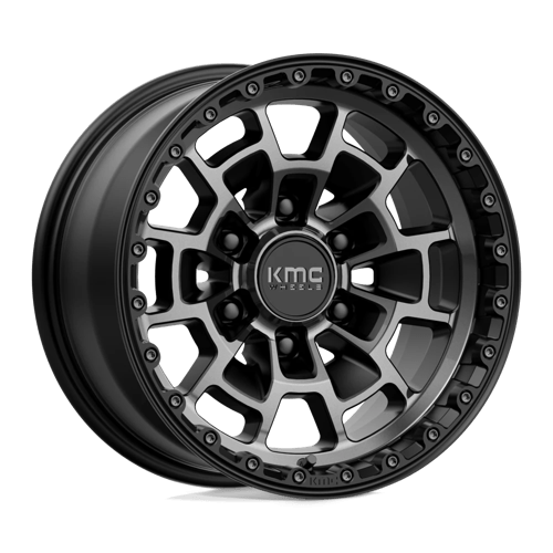 KMC KM718 SUMMIT - SATIN BLACK W/ GRAY TINT