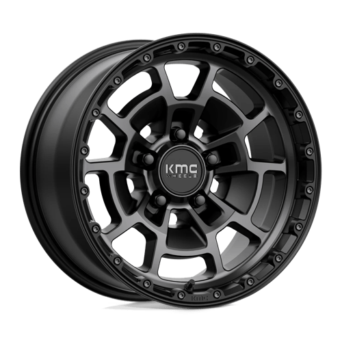 KMC KM718 SUMMIT - SATIN BLACK W/ GRAY TINT