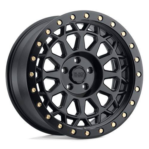 Black Rhino Hard Alloys PRIMM MATTE BLACK WITH BRASS BOLTS